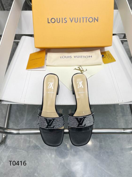 Louis Vuitton Mid Heel Shoes ID:20230215-76